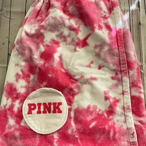 NWOT Pink towel wrap